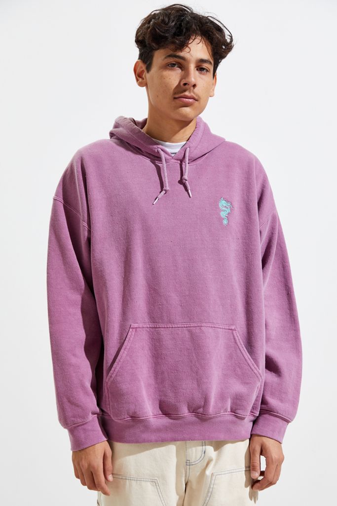 Dragon Overdyed Hoodie Sweatshirt | Urban Outfitters