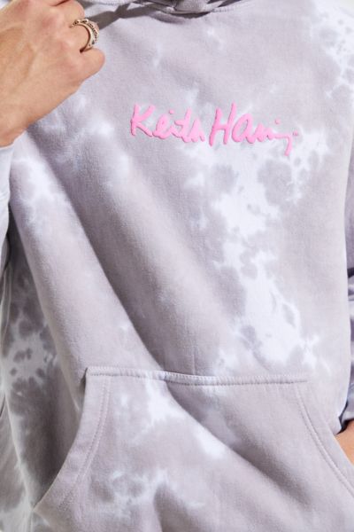 keith haring tie dye hoodie
