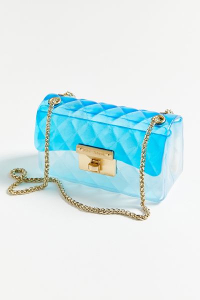 betsey johnson iridescent purse