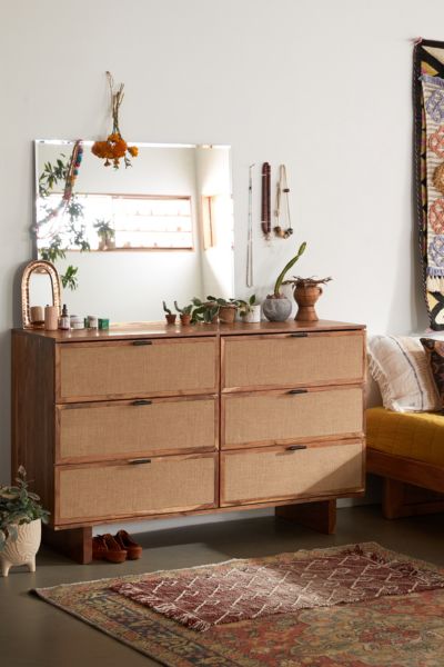 Lucia 6 Drawer Dresser Urban Outfitters