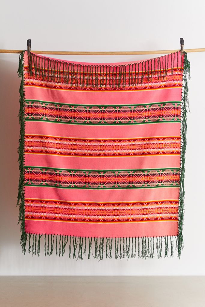 Urban Renewal Vintage Striped Throw Blanket Urban Outfitters