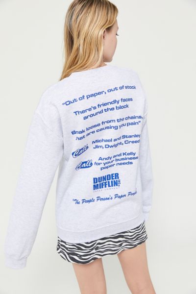 dunder mifflin crewneck