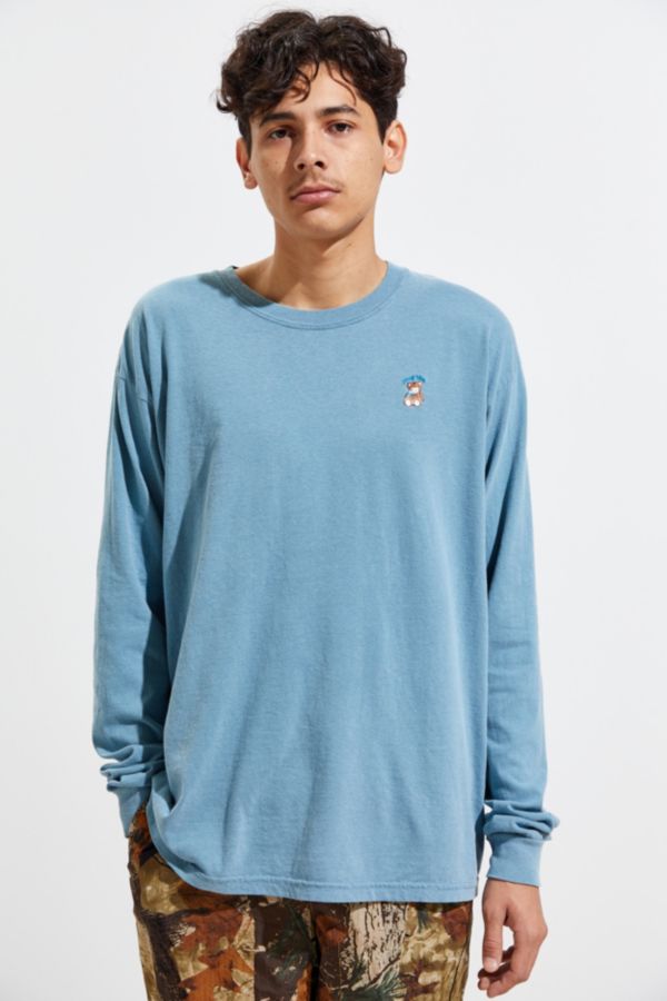 Comfort Colors Embroidered Hug Me Long Sleeve Tee Urban Outfitters