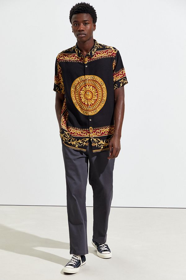 Rolla’s Bon Fancy Sun Short Sleeve Button-Down Shirt | Urban Outfitters