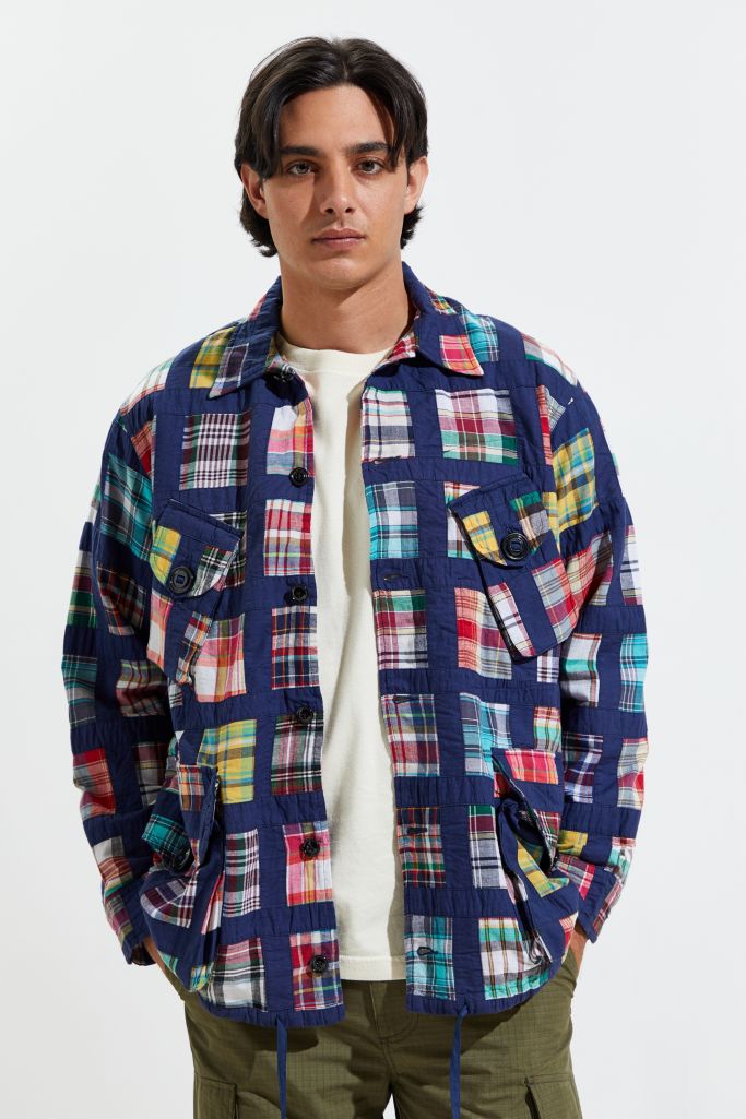 urban outfitters patchwork shirt