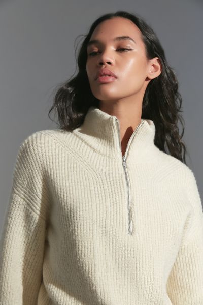 UO Half Zip Sweater Urban Outfitters
