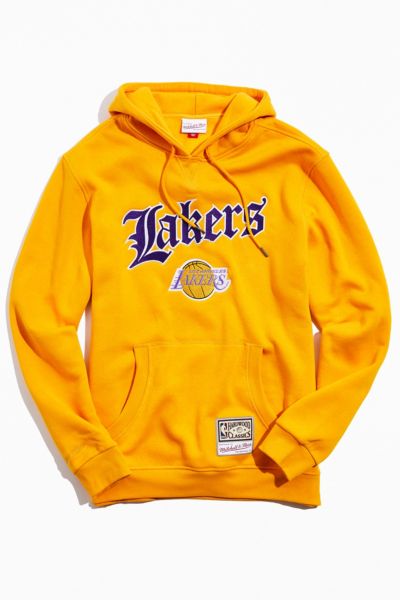 mitchell ness lakers jacket