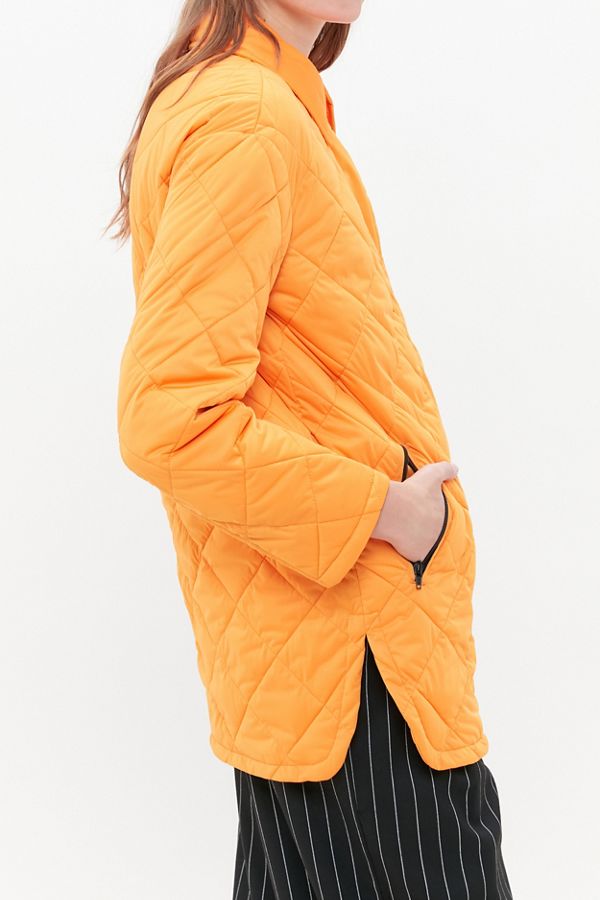 Avec Les Filles Diamond Quilted Shirt Jacket Urban Outfitters