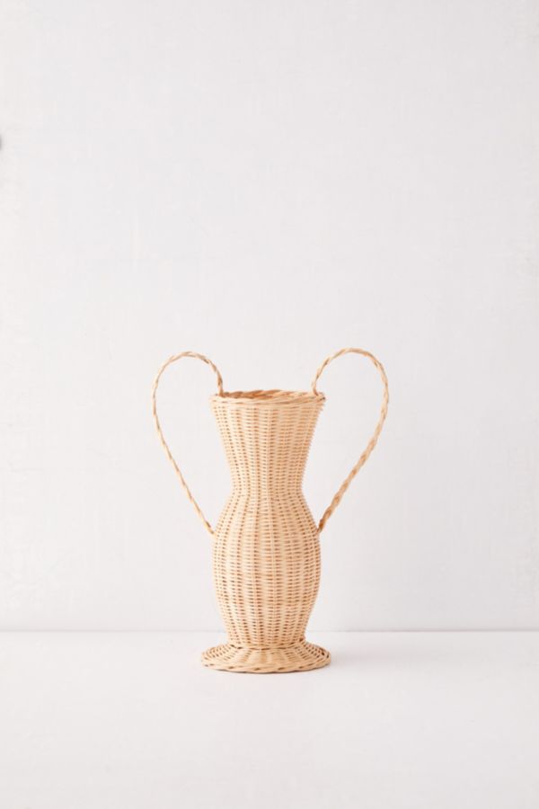 Priscilla Large Rattan Vase Urban Outfitters