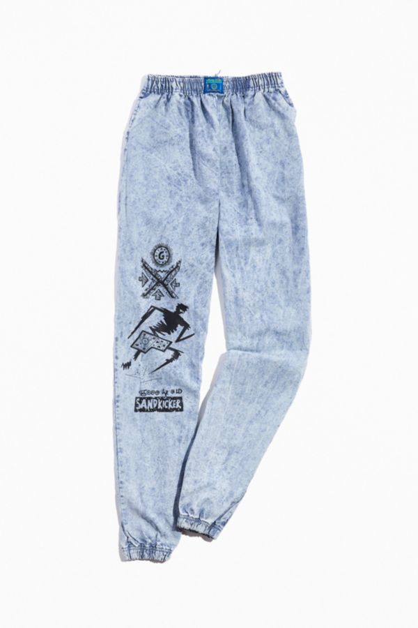 acid wash jogger set