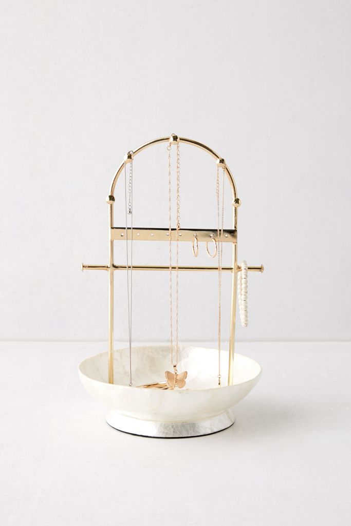 Capiz Jewelry Stand Urban Outfitters
