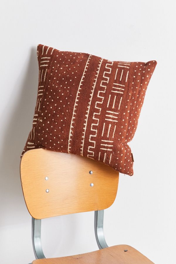 Reclaimed Mudcloth Throw Pillow Urban Outfitters