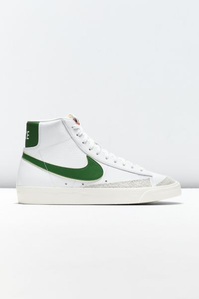 nike blazer trainers in white and red