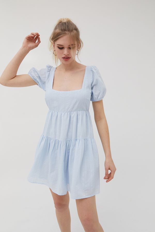 UO Mallorca Tiered Babydoll Dress | Urban Outfitters Canada