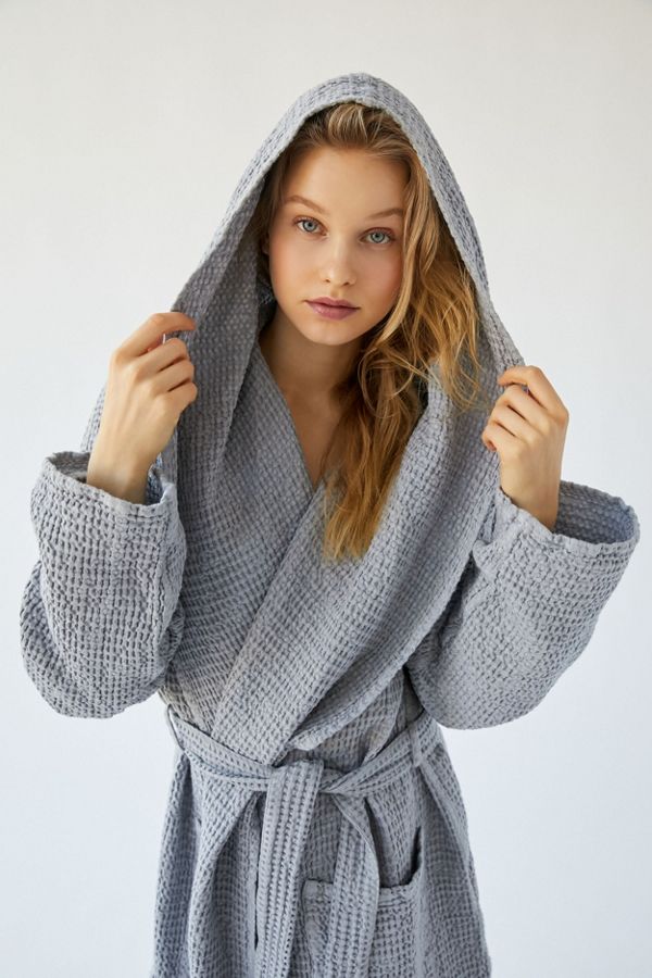 MagicLinen Waffle Bathrobe Urban Outfitters