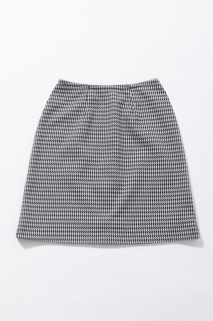 Vintage Houndstooth Mini Skirt | Urban Outfitters