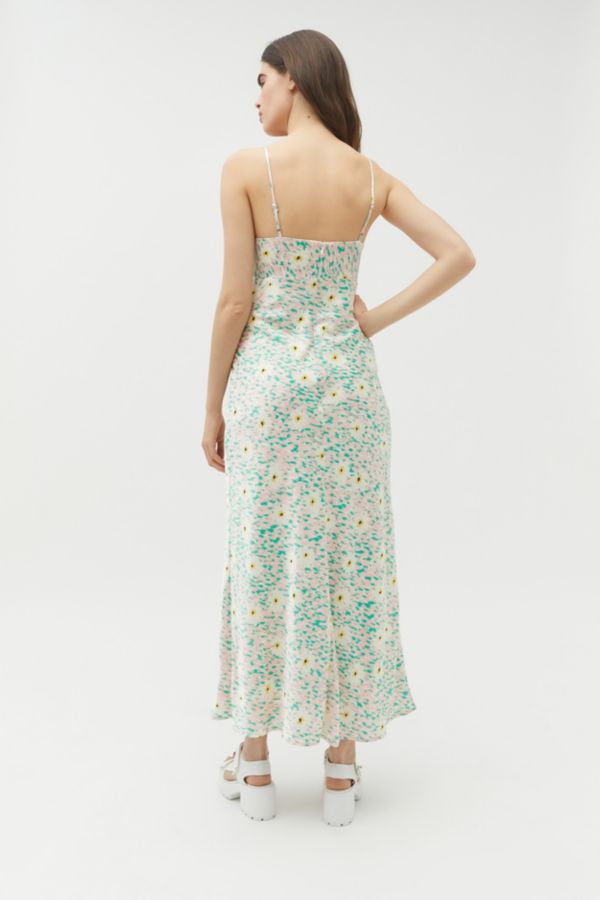 Uo Picnic For Two Floral Midi Slip Dress Urban Outfitters