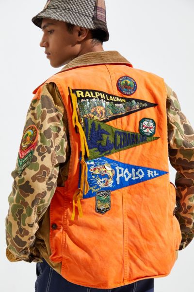 polo ralph lauren orange jacket