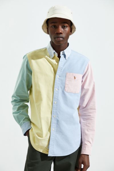 polo ralph lauren color block shirt