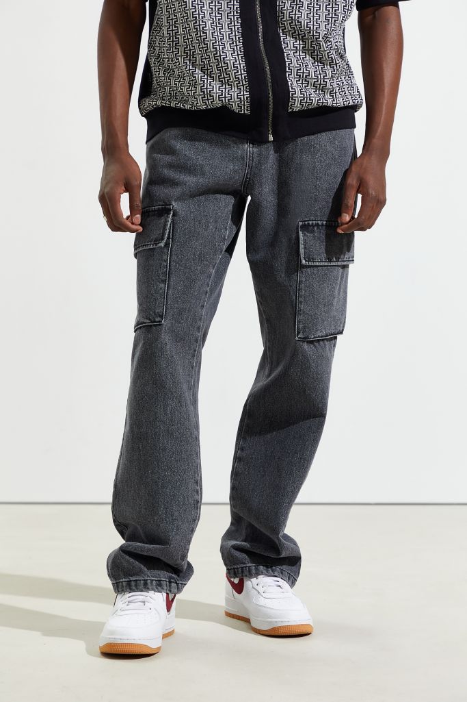 LAB101 Stonewash Cargo Jean | Urban Outfitters