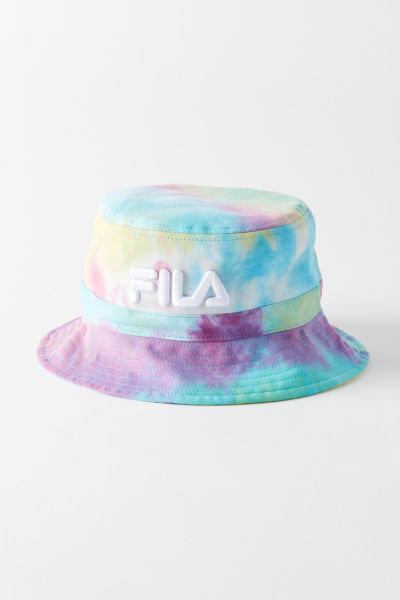 pink fila bucket hat