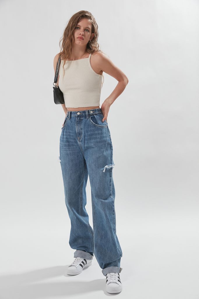 ZGY DENIM High-Waisted Baggy Jean | Urban Outfitters