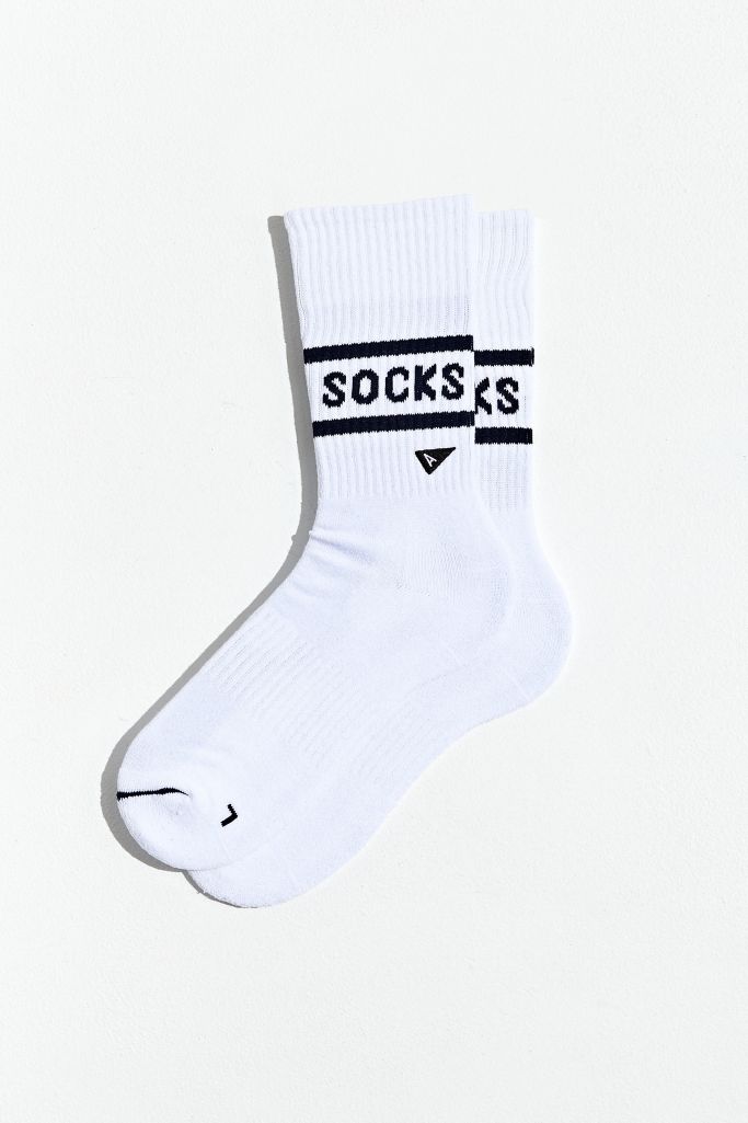 Arvin Goods UO Exclusive Clean Stripe Crew Sock | Urban Outfitters