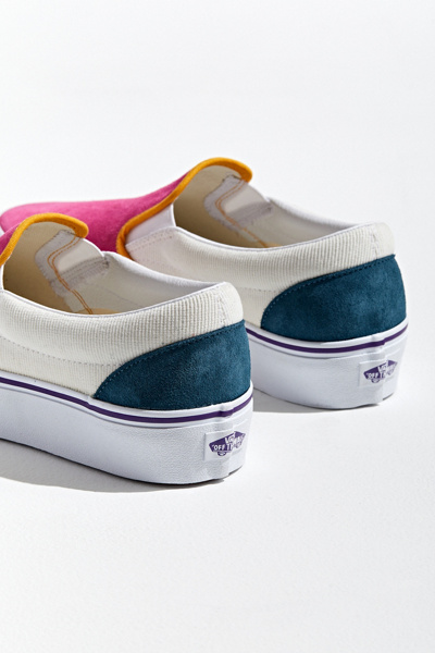 platform slip ons vans