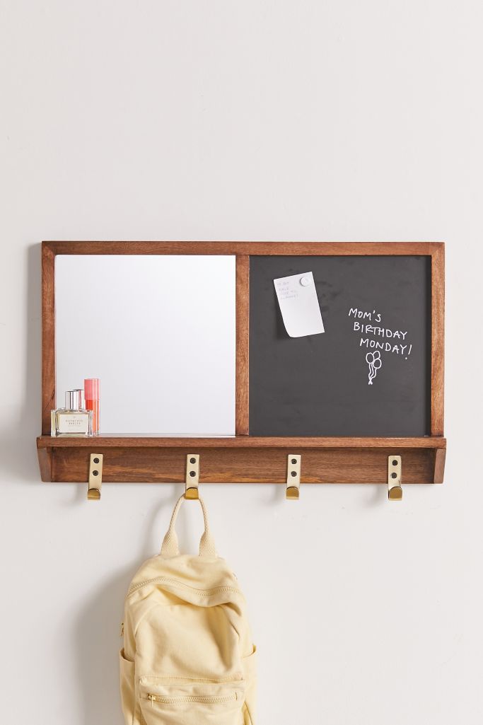 Charlie Entryway MultiHook Wall Shelf Urban Outfitters