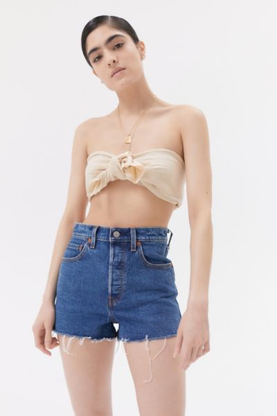 levis denim shorts