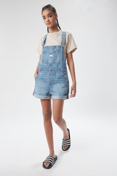 levis vintage denim shortalls