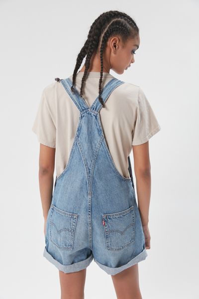 levi's vintage overall shorts