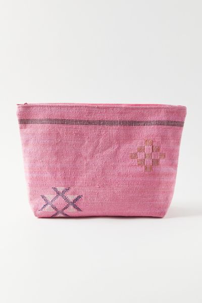 UO Large Embroidered Cactus Pouch | Urban Outfitters