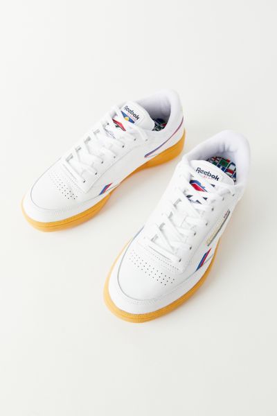 reebok club c 85 white gum sole