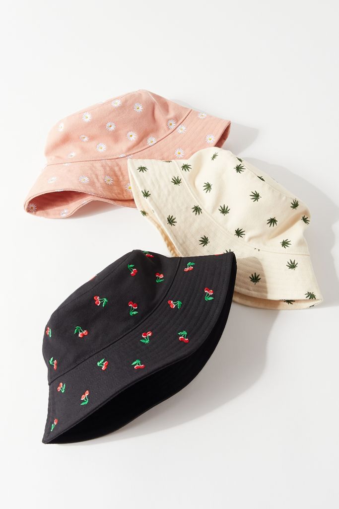 UO Embroidered Bucket Hat Urban Outfitters Canada