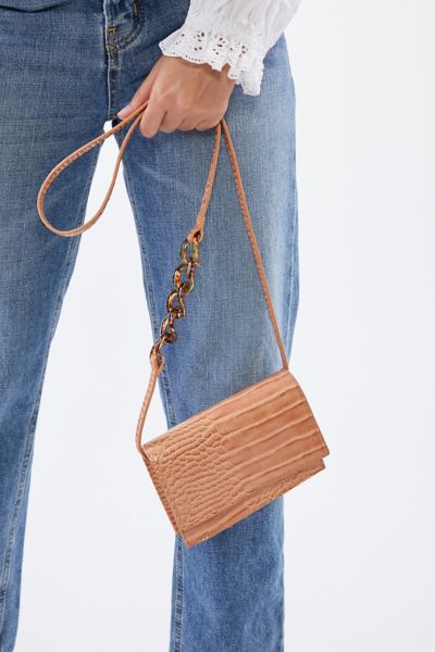 jackie crocodile shoulder bag