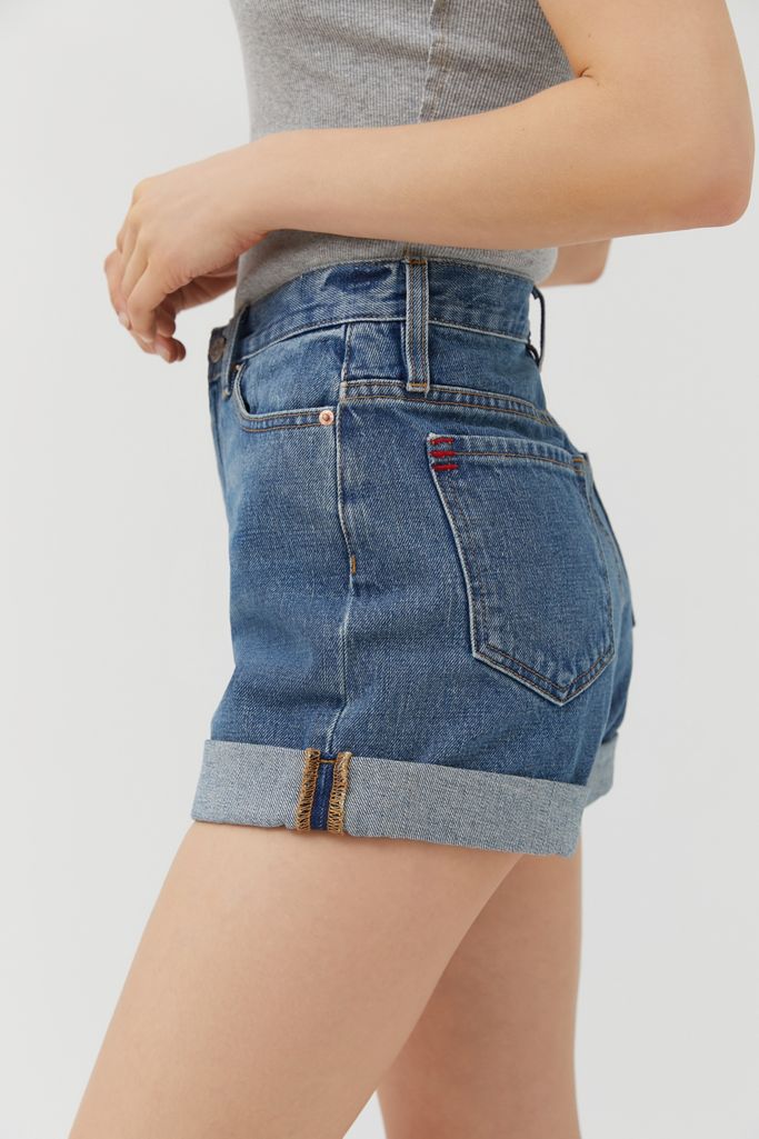 BDG High-Waisted Mom Short - Medium Wash from Urban Outfitters