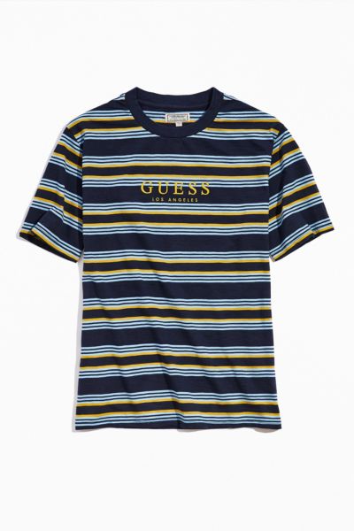 guess navy t shirt