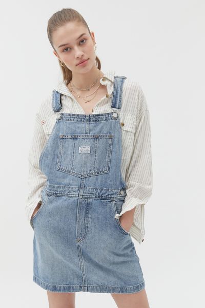 Levi’s Norah Denim Skirtall Overall | Urban Outfitters