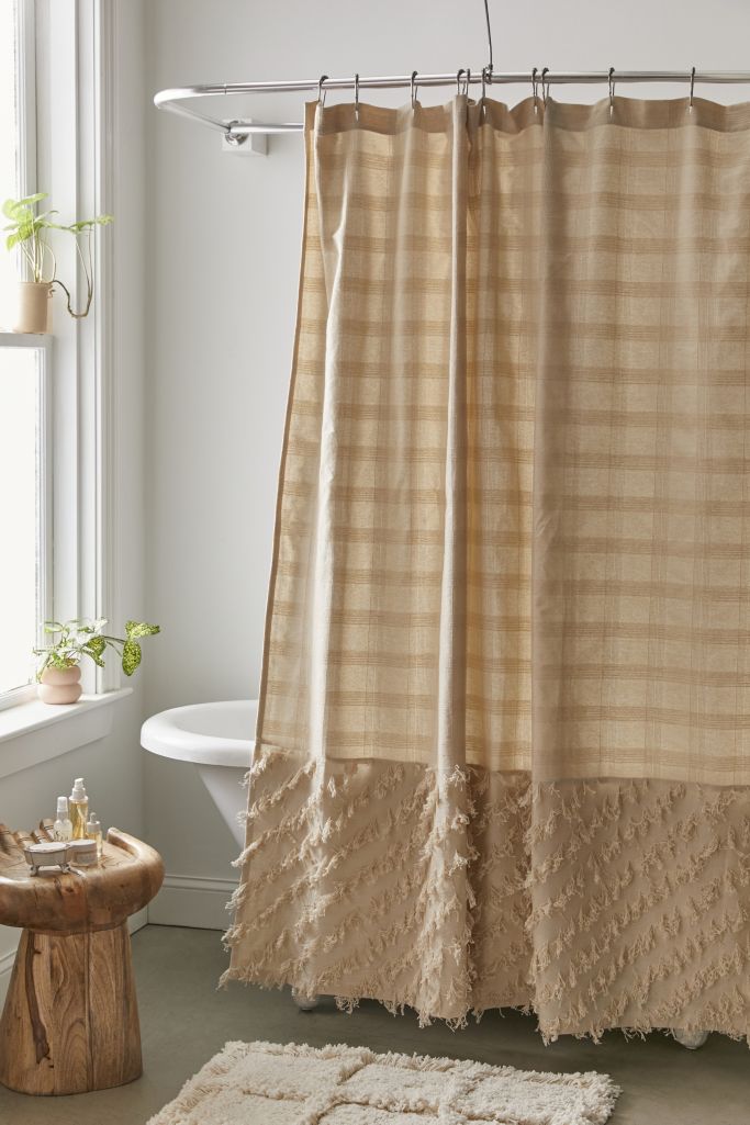 Shaggy Shower Curtain Urban Outfitters