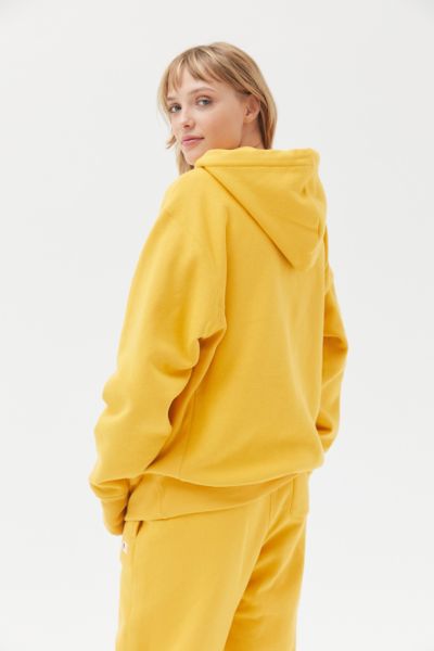 light yellow champion hoodie women's