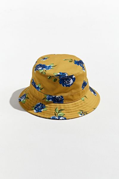 flower print bucket hat