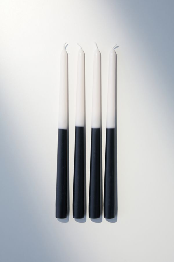 Slide View: 2: Ombre Taper Candle Set