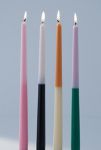 Thumbnail View 3: Ombre Taper Candle Set