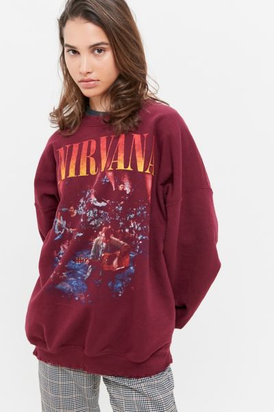 nirvana pullover hoodie