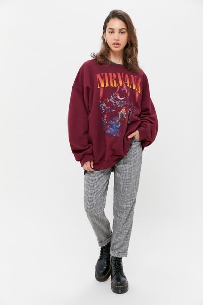 nirvana hoodie urban outfitters