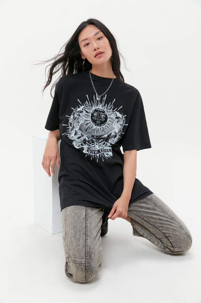 Motel Sunny Kiss TShirt Dress Urban Outfitters Canada