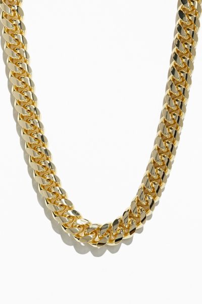 King Ice Cuban Curb Chain Necklace | Urban Outfitters