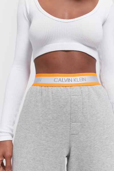 calvin klein neon joggers