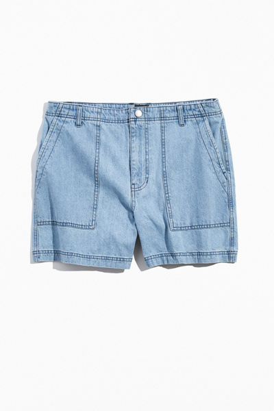 denim volley shorts